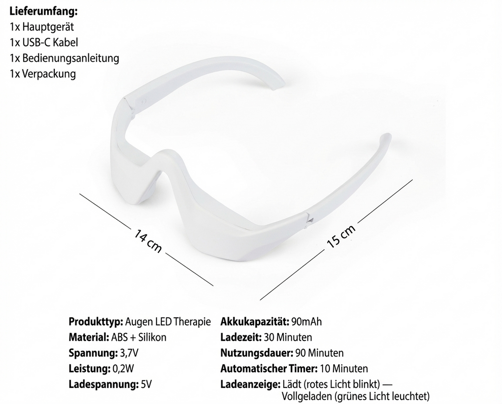 LUNÉVA™ Augen LED Therapie