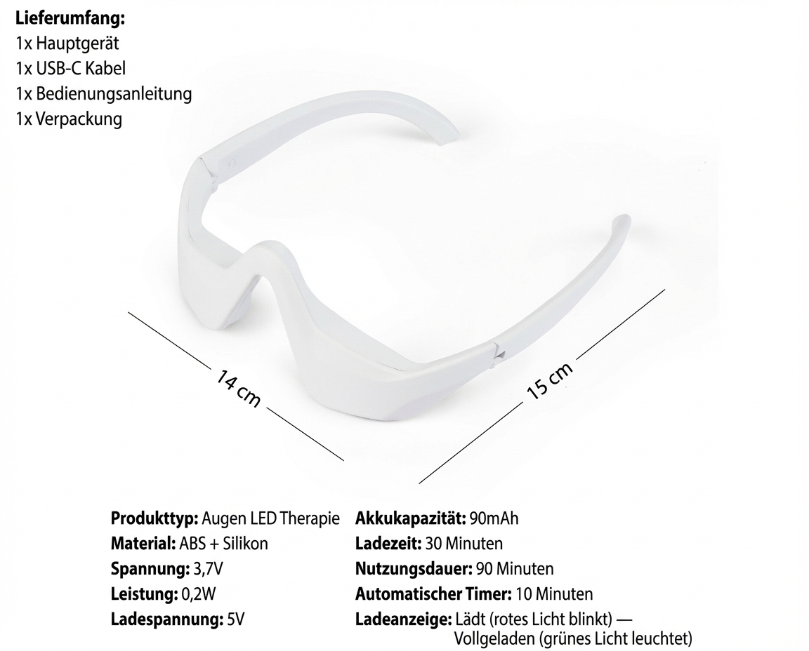 LUNÉVA™ Augen LED Therapie